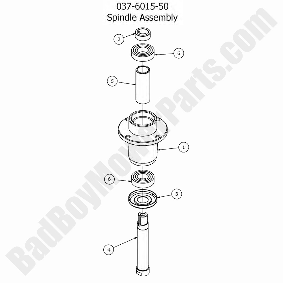 2017 Compact Outlaw - Spindle Assembly